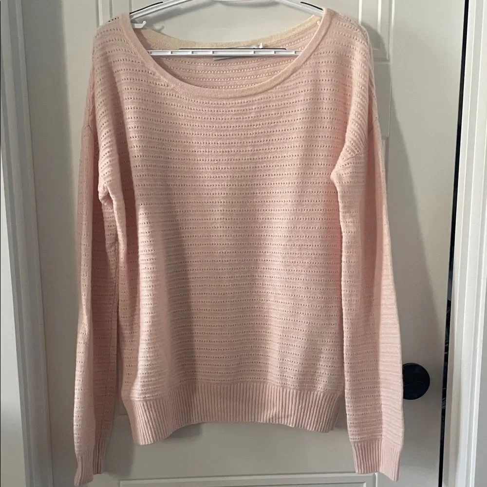 Palmer & Purchase Women's  Cashmere Pink Sweater
